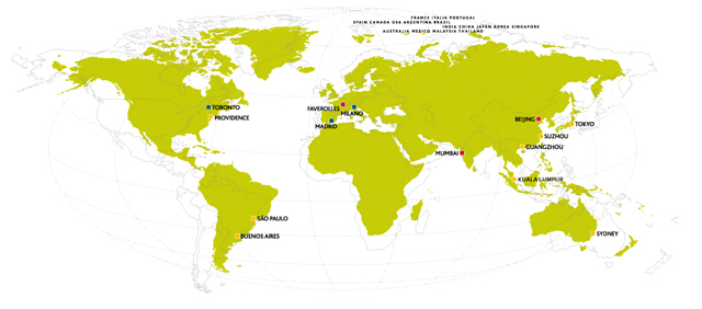 world map